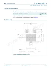 PMEG3020EPA Datasheet Pagina 11