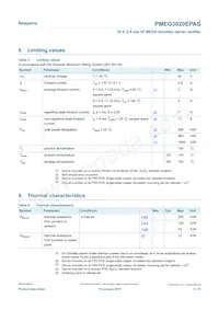 PMEG3020EPASX Datasheet Page 3