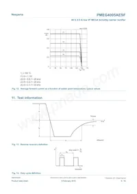 PMEG4005AESFYL Datasheet Pagina 9