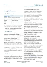 PMEG6002ELDYL Datasheet Pagina 12