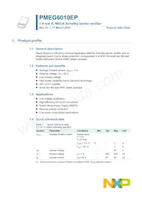 PMEG6010EP/6X Datasheet Page 2