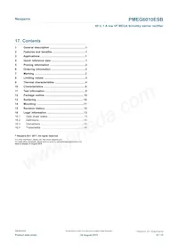 PMEG6010ESBYL Datasheet Pagina 15