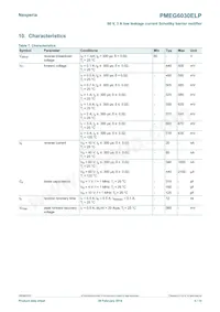 PMEG6030ELPX Datasheet Page 5