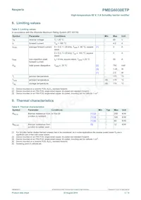 PMEG6030ETPX Datasheet Pagina 3