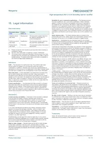 PMEG6045ETPX Datasheet Page 14