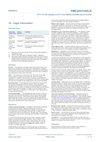 PMEG60T20ELRX Datasheet Page 13