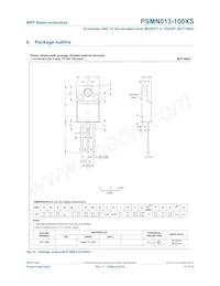 PSMN013-100XS Datasheet Page 11