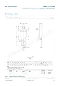 PSMN3R9-60XSQ Datasheet Page 11