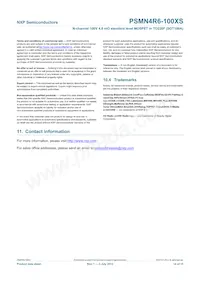PSMN4R6-100XS Datasheet Page 15