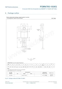PSMN7R0-100XS Datasheet Pagina 12