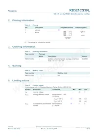 RB521CS30L Datasheet Page 2