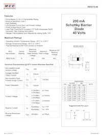 RB521S-40-TP Datasheet Cover