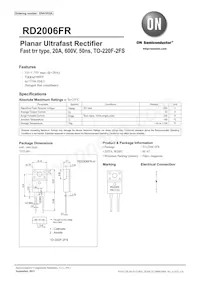 RD2006FR-H Datasheet Cover
