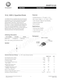 RHRP15120-F102 Datasheet Cover