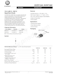 RHRP1560-F102 Datasheet Copertura