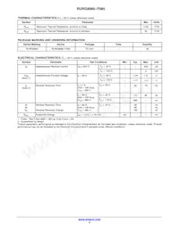 RURG8060-F085數據表 頁面 2