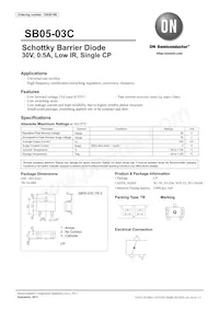 SB05-03C-TB-E Datasheet Copertura