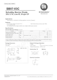 SB07-03C-TB-H Datasheet Cover