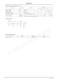 SB20-03P-TD-E Datasheet Page 2