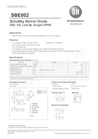 SBE002-TL-W Datasheet Cover