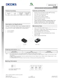 SBR0240LPW-7B Datasheet Cover