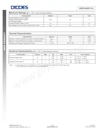 SBR3U40S1FQ-7 Datasheet Pagina 2