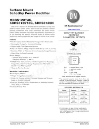 SBRS8120T3G-VF01 Datasheet Cover