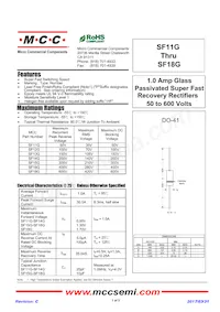 SF16G-TP Datasheet Cover