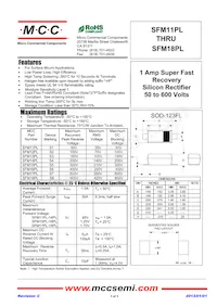 SFM16PL-TP Datasheet Copertura