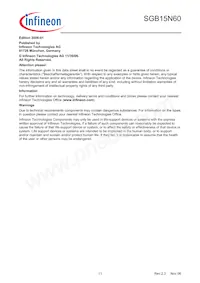 SGB15N60ATMA1 Datasheet Page 11