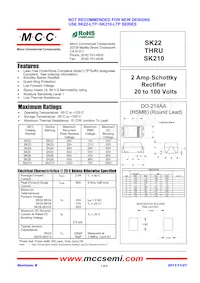 SK28-TP Datasheet Cover