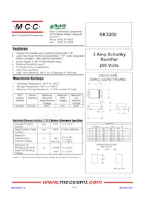 SK3200-TP Datasheet Copertura