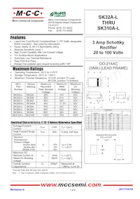 SK345A-LTP-HF Datasheet Cover