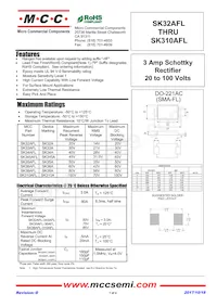 SK345AFL-TP-HF Datasheet Cover