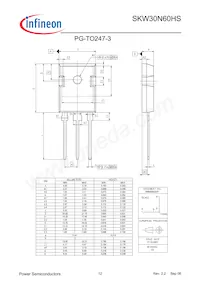 SKW30N60HSFKSA1 Datasheet Page 12