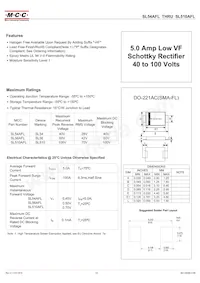 SL56AFL-TP Datasheet Copertura