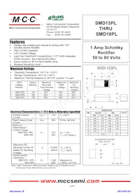 SMD15PL-TP Datasheet Copertura
