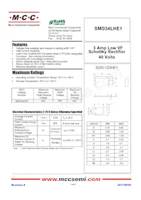 SMD34LHE1-TP Datasheet Cover
