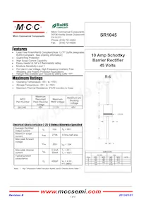 SR1045-TP Datasheet Cover