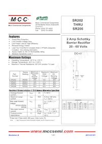 SR204-TP Datasheet Cover
