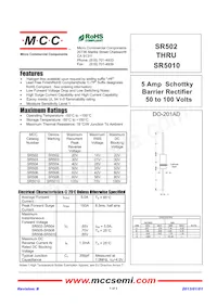 SR5010-TP Datasheet Cover