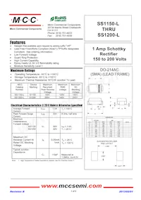 SS1150-LTP Datasheet Cover
