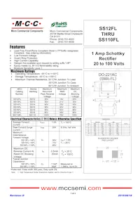 SS16FL-TP Datasheet Cover