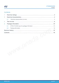 STGB40H65FB Datasheet Page 16