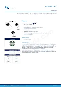 STPSC20H12G2Y-TR Datasheet Cover