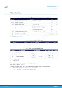 STPSC4H065DLF數據表 頁面 2