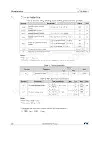 STPSC8065DY Datenblatt Seite 2