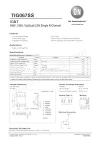 TIG067SS-TL-2W Datasheet Cover