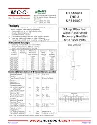 UF5408GP-TP Datasheet Cover