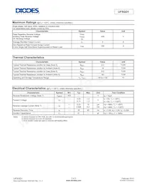 UF5GD1-13 Datasheet Pagina 2